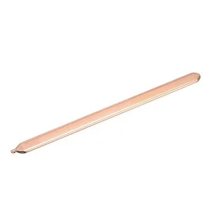 Cuivre Plat Chaleur Tuyau pour en refroidissant Portable CPU GPU Dissipateur ... - Photo 1/5