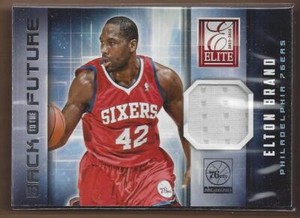 2013-14 Elite Back to the Future Materials #16 Elton Brand Jersey