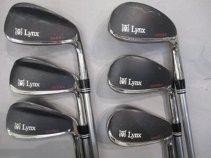 Lynx BOMBA Iron Set 5-9 P POWER TUNED (R) #954 Golf Clubs - Picture 1 of 6