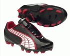 ORIGINAL Football shoes PUMA junior v5.20 i FG black red 33 FR 1UK new