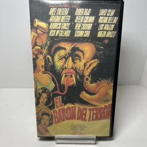 The Brainiac VHS Horror El Baron del Terror Abel Salazar Ruben Rojo RARE READ - Picture 1 of 3
