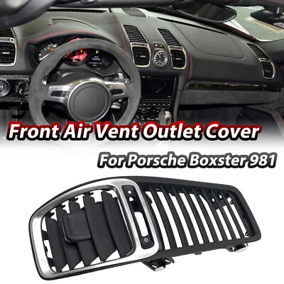 Front Air Vent Outlet Cover For Porsche Boxster 981 2012-2016 2014 Cayman Black - Image 1 of 4