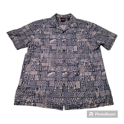 Camisa Harley Davidson Tori Richard Hawaiana Abotonada Para Hombre Grande con Bolsillo  Foto 1 de 4