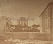 Frankreich Marseille -haus Monsieur Dunkelbraun c1855 Foto Stereo Vintage