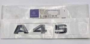Mercedes Benz A45 AMG Heck Kofferraum Emblem Glanz Schwarz - A2048170016 - Bild 1 von 1