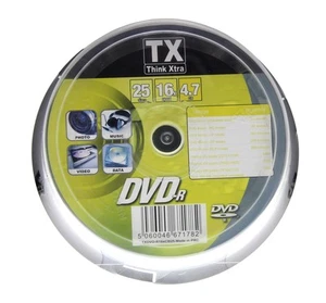 Cloche De 25 Dvd-R 4.7Go Tx Think Xtra 16X (US IMPORT) - Photo 1/2