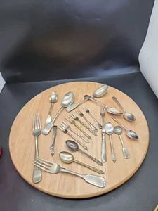 Gemischte antike & Vintage EPNS Besteckteile Restposten - Bild 1 von 11