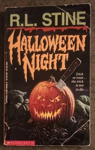 Halloween Night by R.L. Stine - paperback book - 1993 - Imagen 1 de 1
