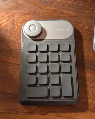 HUION Keydial Mini Bluetooth Programmierbare Tastatur mit Wählscheibe - Bild 1 von 2