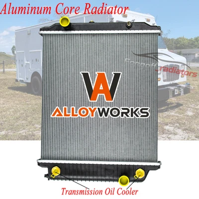 Radiator Cooler Fit 07-10 Freightliner MB Line MT45/ 03-10 MT55 4.3L L4 11.9L L6 Foto 1 de 4