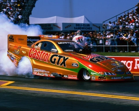 JOHN FORCE 1999 GOLD CASTROL 7X CHAMPION BURNOUT 20X16 GLOSSY POSTER PHOTO Cover