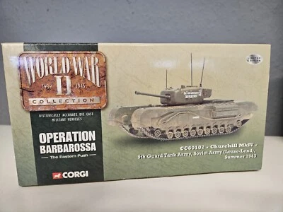 Corgi World War II Operation Barbarossa CC60102 Churchill Mk IV Panzer * Tank - Bild 1 von 4