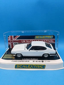 Scalextric C4284 Reino Unido Slotcar Festival Ford Capri MkIII Edición Limitada 1 de 500 - Imagen 1 de 5