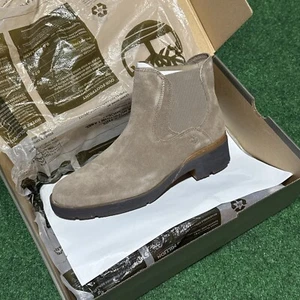 NUEVO Timberland Mujer’s Gracelyn Chelsea Taupe Gamuza TALLA 9 - Imagen 1 de 11