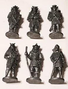 Soldatini Kinder figurines en metal Serie Samurai 40mm ferro lucido - Foto 1 di 2