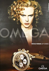 Nicole Kidman My Choice Plakat Poster Affiche für Omega De Ville 100 x 70 cm 1.Z - Bild 1 von 5