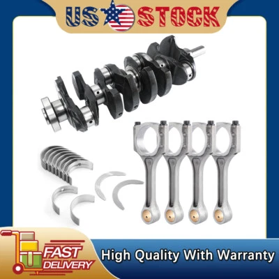 Crankshaft w/Connecting Rods & STD Bearings for 2010-2020 Hyundai Santa Fe 2.4L - Image 1 of 4