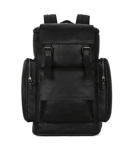 Full grain leather backpack in black or brown, waterproof, outstanding quality! - Picture 1 of 8