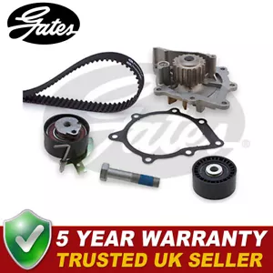 Gates Timing Belt Water Pump Kit Fits Ford Galaxy Mondeo S-Max 2.2 2SN - Picture 1 of 6