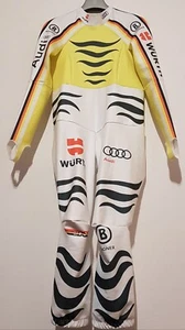Bogner DSV Rennanzug Abfahrt Downhill DH Gr. L Skirennanzug Gelb 22/23 J. Ferstl - Bild 1 von 18