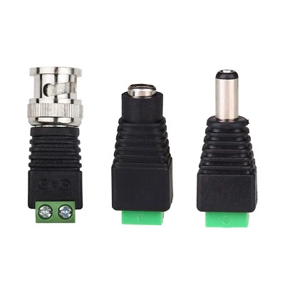 SECURICAM CCTV POWER VIDEO BALUNS FEMALE MALE FOR CAT5E CAT6 UTP TO RG59 COAX CONNECTION