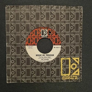 THE DOORS - BREAK ON THROUGH, ELECTRA EK-45511, 45 RPM, 1ST PRESSING, 1967, NM ! - Picture 1 of 9