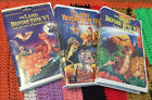 Vintage The Land Before Time Lot Of 3 VHS tapes 3, 6, 7/ III, VI, VII Clam Shell
