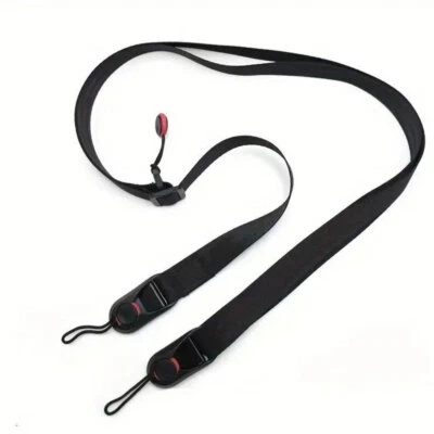 Camera Strap Universal Adjustable Durable for DSRL Compact Shoulder Fast Release - Image 1 of 4