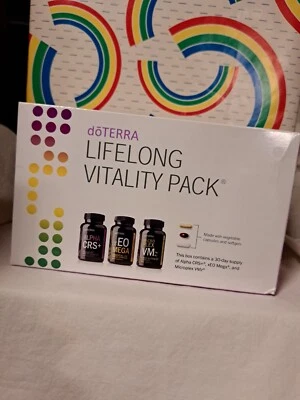doTERRA Lifelong Vitality Pack LLV, Nuevo/Sellado, SIN CADUCAR, VITAMINAS - Sin Caja Foto 1 de 3