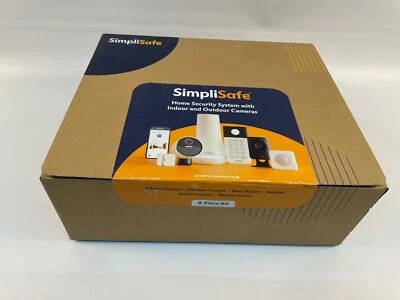 SimpliSafe 8-Piece Home Security System with Indoor & Outdoor Cameras PK073 - Image 1 of 4