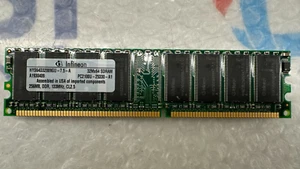 Infineon HYS64D32009GU-7.5-A 256MB Memory PC2100U - Afbeelding 1 van 2