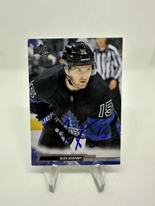 Alex Kerfoot Signed Autograph 2022-23 Upper Deck Card #168 Leafs Coyotes - Picture 1 of 2