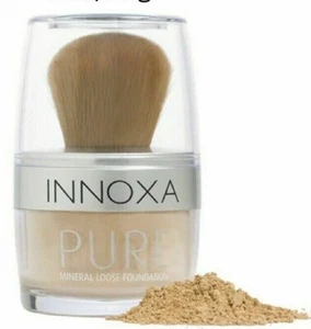 Innoxa Pure Loose Foundation Powder Dark sealed - Picture 1 of 1