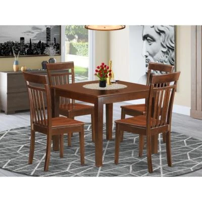 5  PcSmall  Kitchen  Table  set  with  a  Dining  Table  and  4  Dining ... - Image 1 of 4
