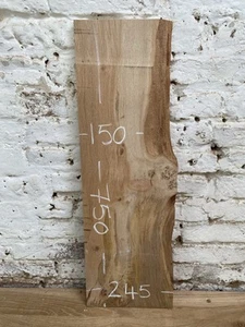 Waney Edge Live Edge Oak Tiger Brown Burr Boards Planks Slabs River Table - Picture 1 of 10