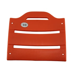 New York Mets Shea Stadium Used Field Box Open Slat #10 Seat Back - Picture 1 of 3