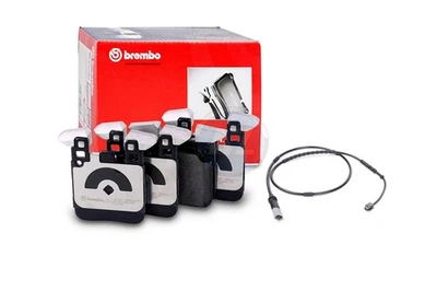 SENSOR DE DESGASTE DAS PASTILHAS DE FREIO TRASEIRAS BREMBO PARA BMW M135i M235i M140i M240i M2 M3 M4 Fx - Imagem 1 de 4