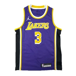 Anthony Davis Los Angeles Lakers 75th Anniversary Swingman Jersey - Jordan M - Picture 1 of 9