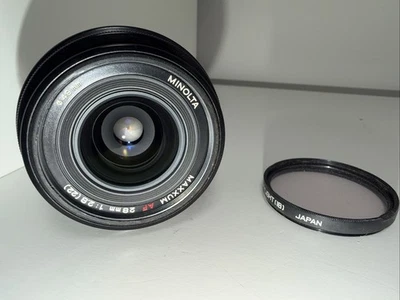 Lente principal gran angular Minolta Maxxum AF 28 mm f/2,8 para montaje Sony/Minolta A Foto 1 de 4