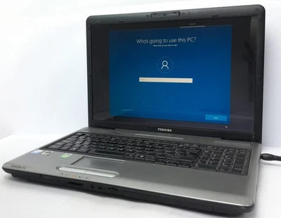 Laptop Toshiba Pentium T2370 HDD Satelite Pro P300 Windows 10 Pro - image 1 of 4