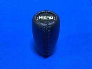 NISMO Old Logo Leather Shift Knob M10×P1.25 Mint JAPAN - Picture 1 of 9