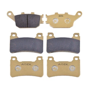 Front Rear Brake Pads For Honda CBR600 CBR600RR CBR1000 CBR1000RR Fireblade 1000 - Picture 1 of 3