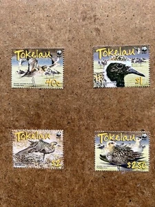 Tokelau Islands 2007, Endangered Species, Pacific Golden Plover, SG382-385, MNH - Picture 1 of 1