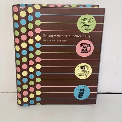 2005 Joyfully Yours Scripture Encouragement Address Book - Image 1 of 4