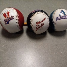 1996 Phoenix Firebirds 3 SGA Baseballs Arizona Diamondbacks 1998 3 lot