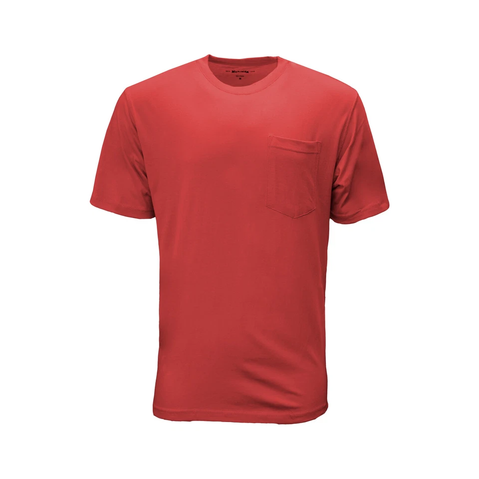 Key Short Sleeve Blended Pocket T.  Key Short Sleeve Pocket T Key 822 Red - Image 1 of 1