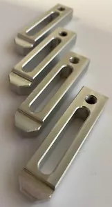 4x Spannpratzen Alu M6 Spannschraube Spannabsatz , Spanneisen Fräsen Gravieren - Bild 1 von 2