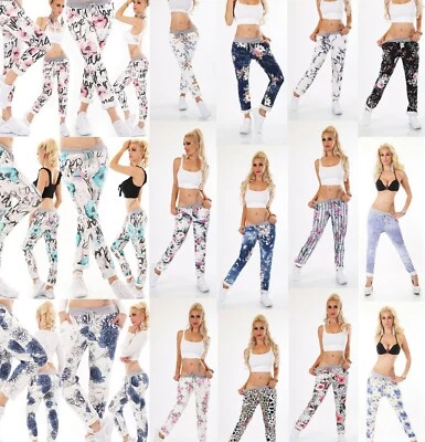 Damen Hose Sommerhose Freizeit Hose Italy - Bild 1 von 2