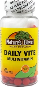 Nature's Blend Daily Vite Multivitamin, 250 Tablets 079854400250VL - Picture 1 of 1