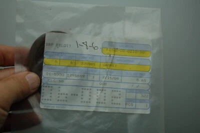 6 NEW Evinrude Johnson 338885 Rubber Fuel Filter Bowl Gasket 0303622 303622 - Image 1 of 2